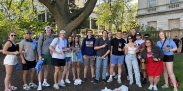 UW-Madison Students Threw a ‘Patriotic Party’ Across From Anti-Israel Protesters