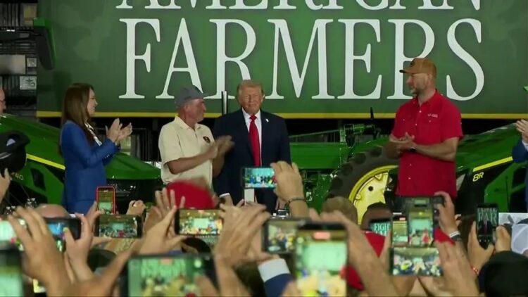 Trump Rallies Wisconsin Farmers Around GOP Cost-Cutting Message