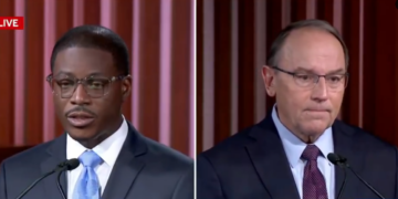 Tiffany, Crowley Clash Over Taxes, Data Centers and Abortion in Wisconsin Governor Debate