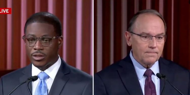 Tiffany, Crowley Clash Over Taxes, Data Centers and Abortion in Wisconsin Governor Debate